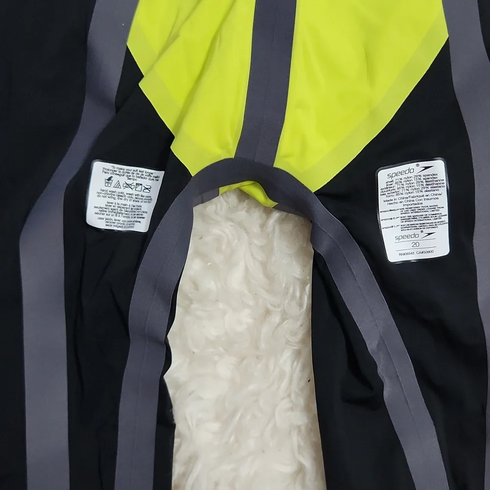Speedo 2 NWT Race Day Ready Power Plus Kneeskin Size 20 Blue And Black